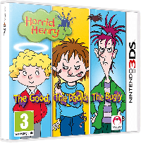 Horrid Henry: The Good, the Bad & the Bugly PAL Nintendo 3DS PAL box art